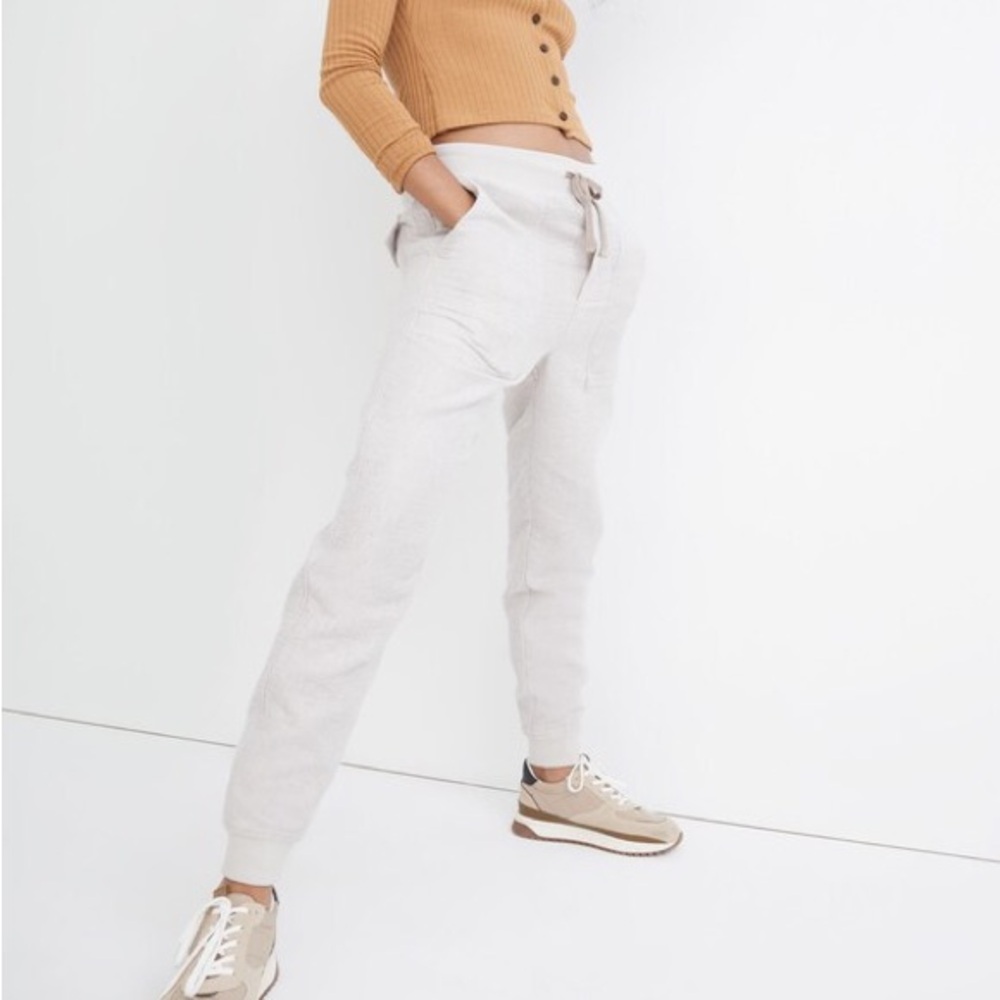 Madewell NWT Waffleback Jogger Pants - Size Medium